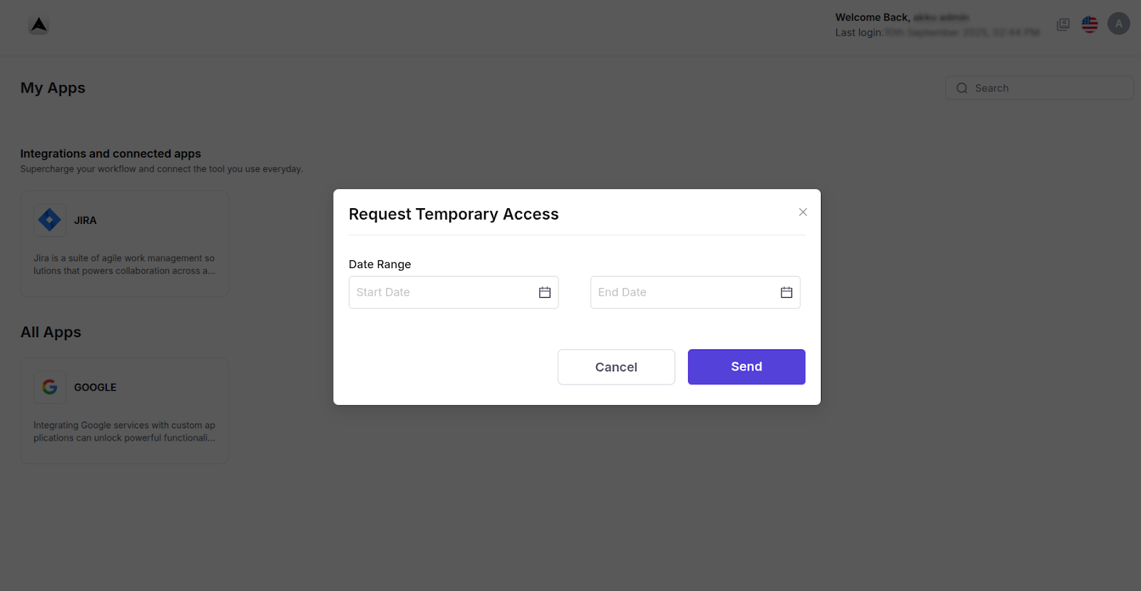 User Lifecycle Interface