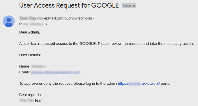 User Lifecycle Interface