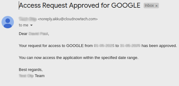 User Lifecycle Interface