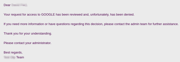 User Lifecycle Interface