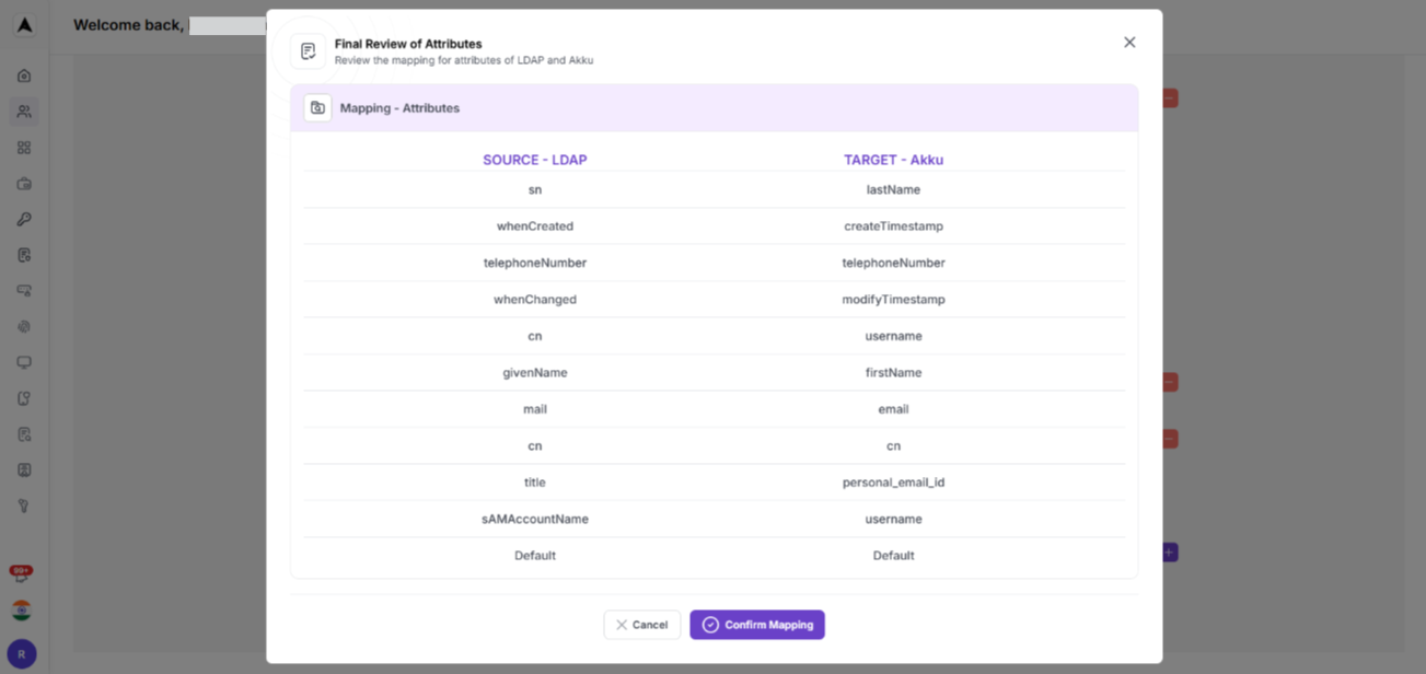 User Mangement Interface
