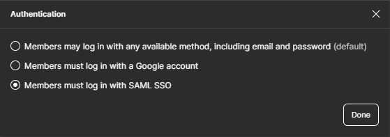 Review Configuration