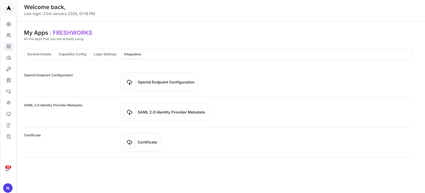 Login to Akku and Generate Metadata