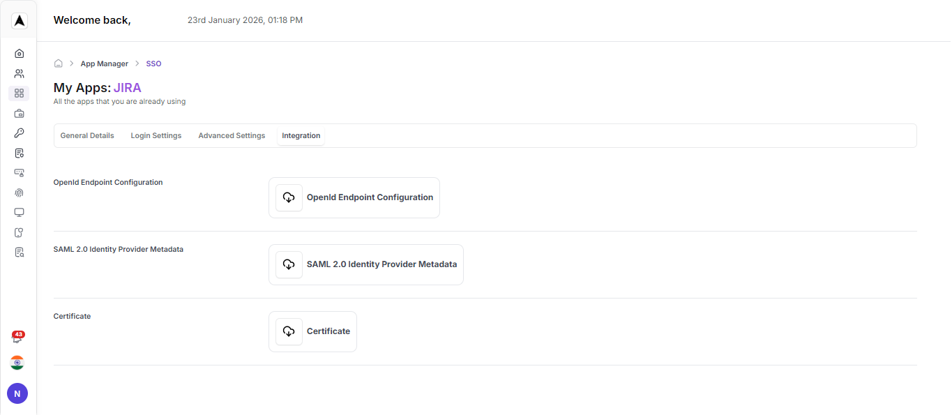 Navigate to App Management and Search for Jira