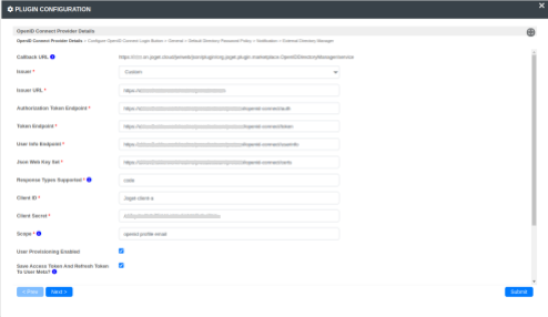 Configure Joget with Akku Metadata