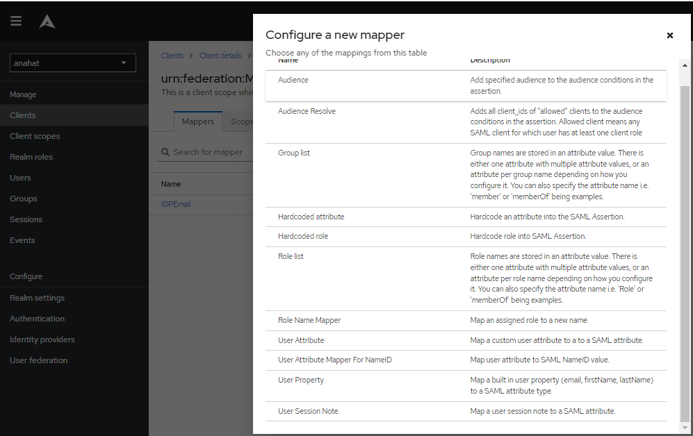 Client Scope Configuration - Part A