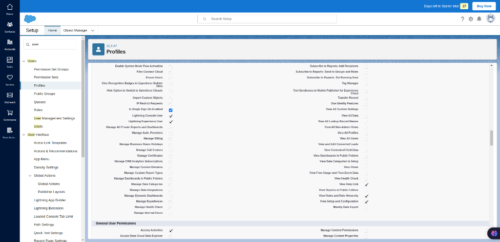 Enable SSO in Profile