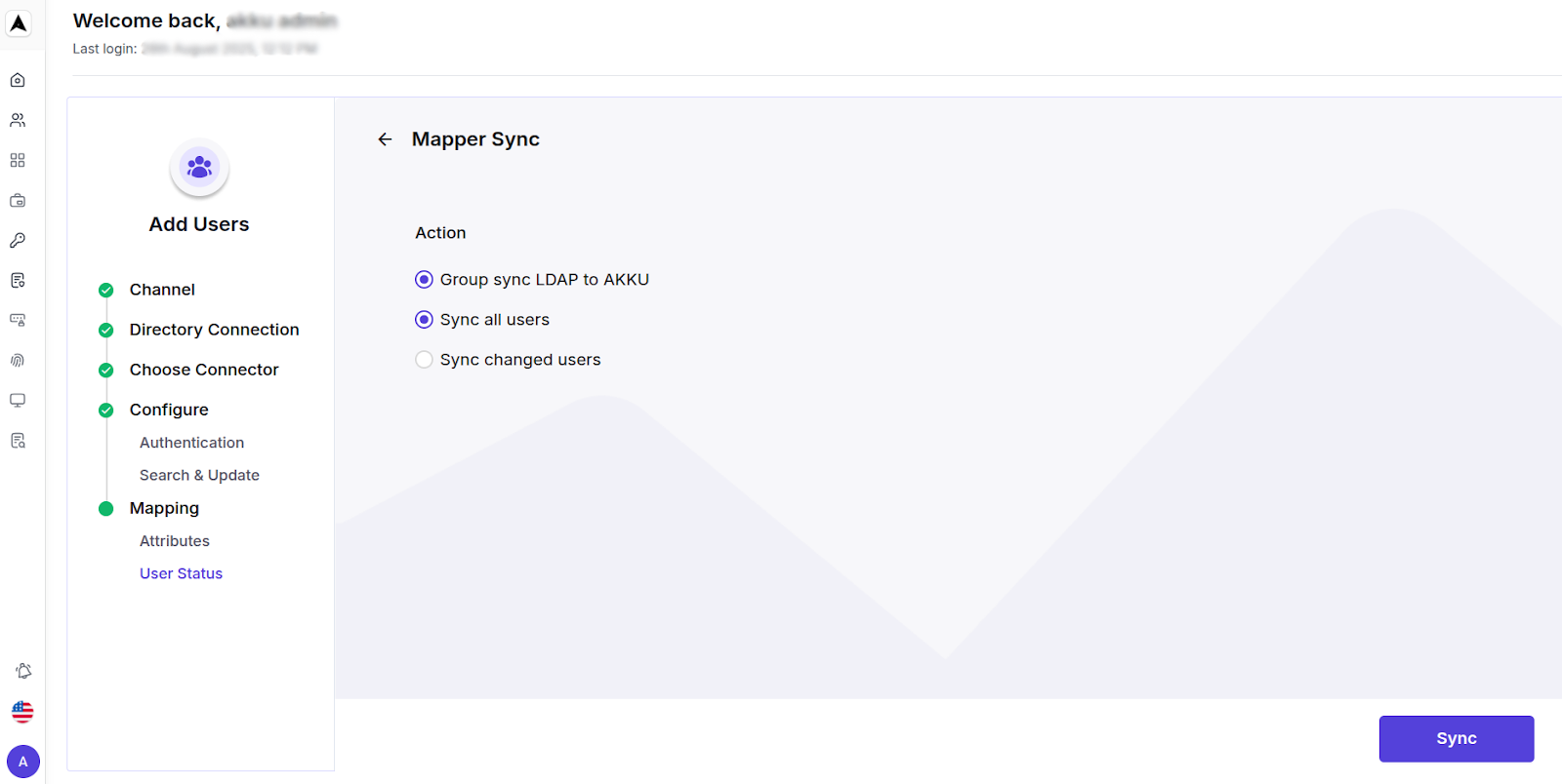 User Mangement Interface